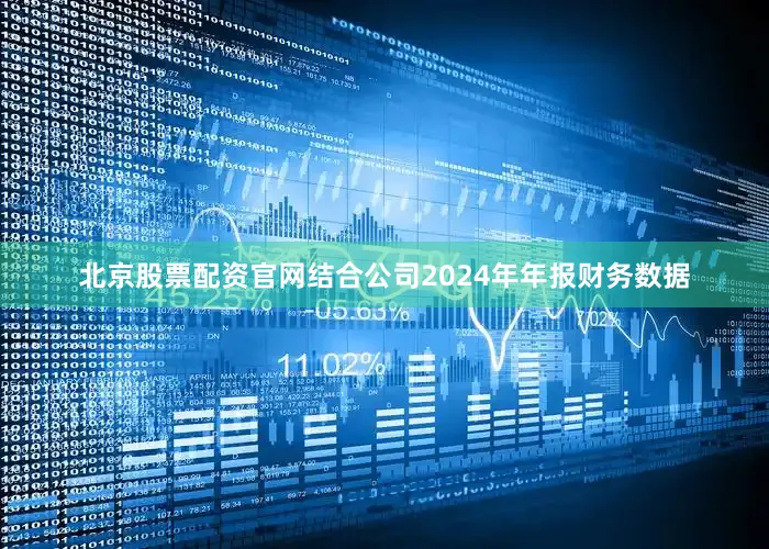 北京股票配资官网结合公司2024年年报财务数据